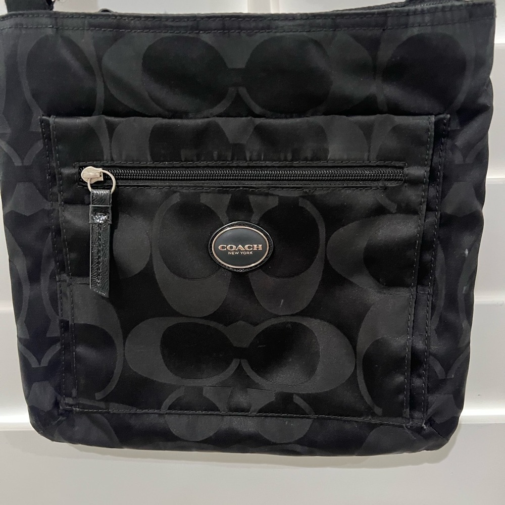 Coach nylon cross body